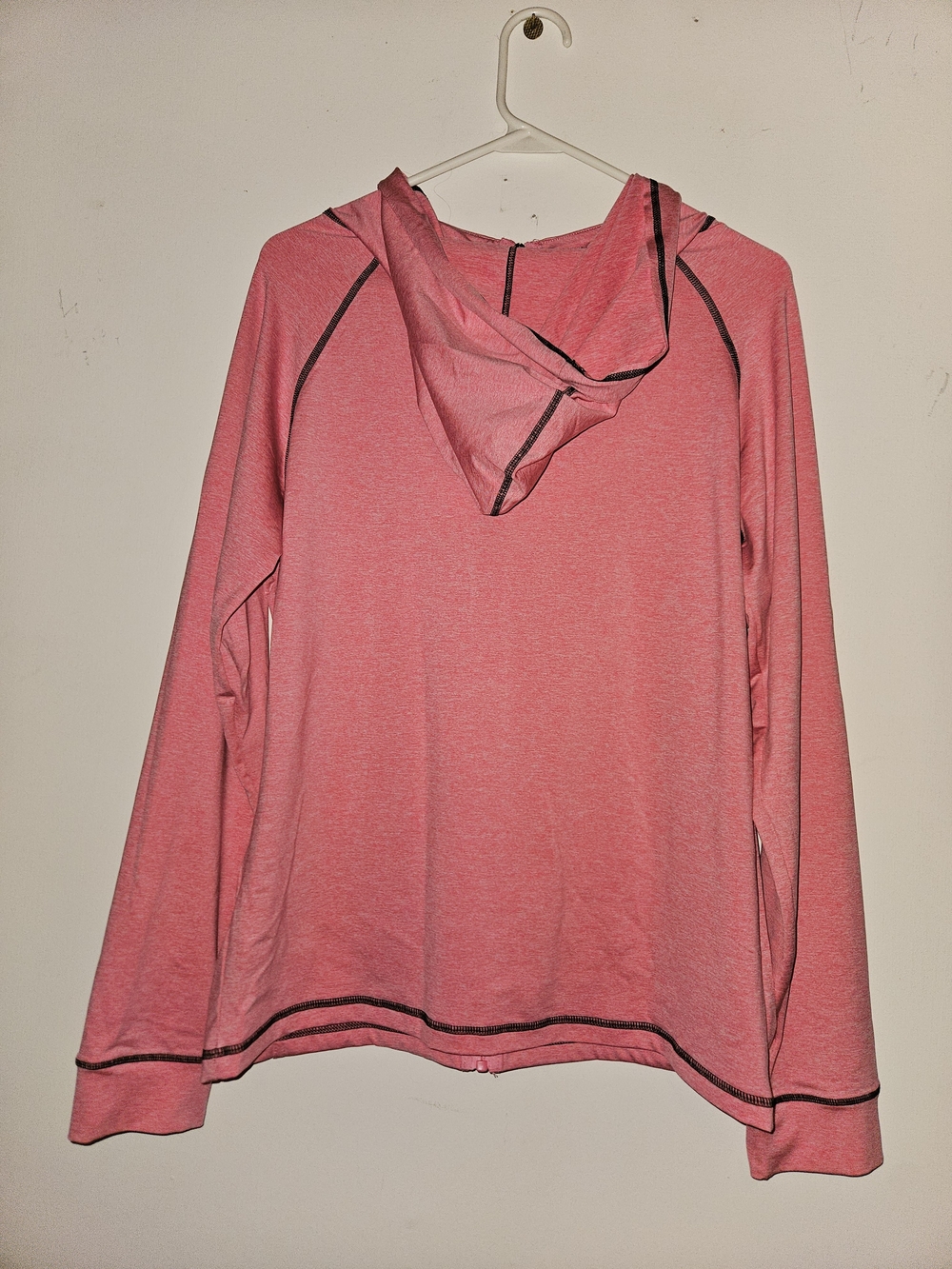 July' Song Lightweight Pink Hooded Zip Jacket Size XL - Picture 2 of 4